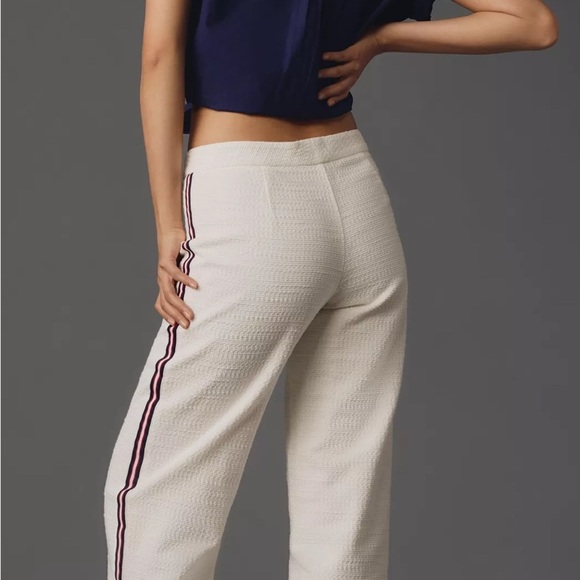 NWT Anthropologie Maeve Tweed Track Pants - Picture 4 of 16